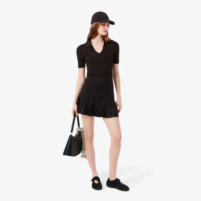 Jupe plissée en coton Jupe plissée en coton