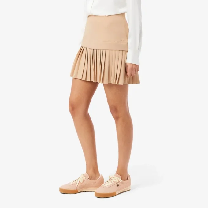 Jupe plissée en coton Jupe plissée en coton