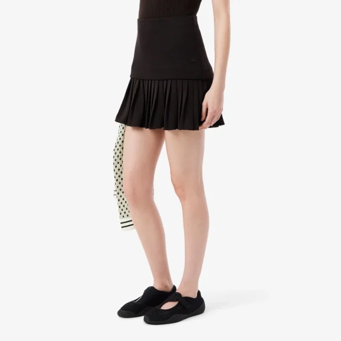 Jupe plissée en coton Jupe plissée en coton
