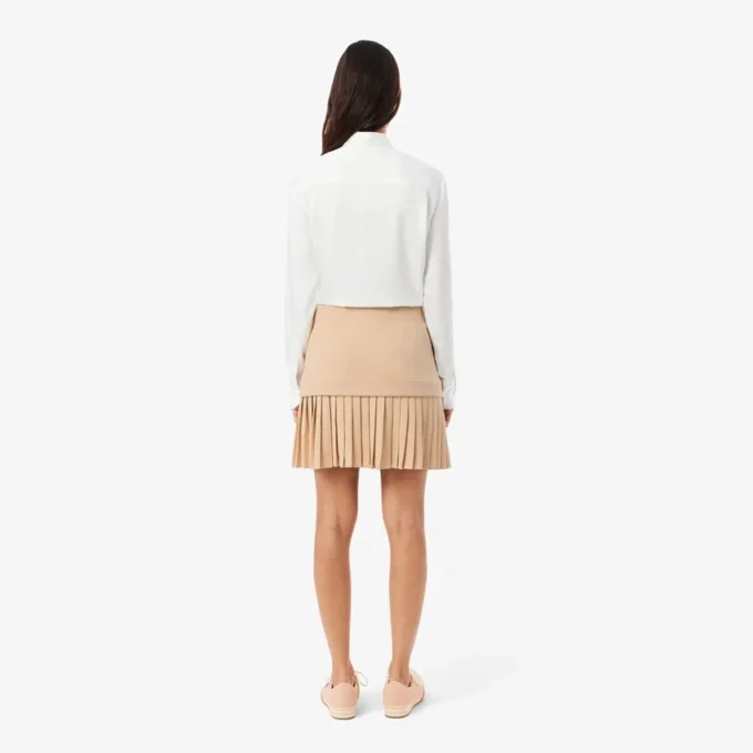 Jupe plissée en coton Jupe plissée en coton