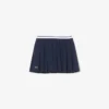 Jupe plissée en coton Oxford Jupe plissée en coton Oxford
