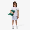 Jupe plissée en coton Oxford Jupe plissée en coton Oxford