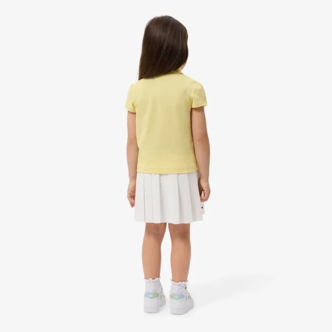 Jupe plissée en coton Oxford Jupe plissée en coton Oxford