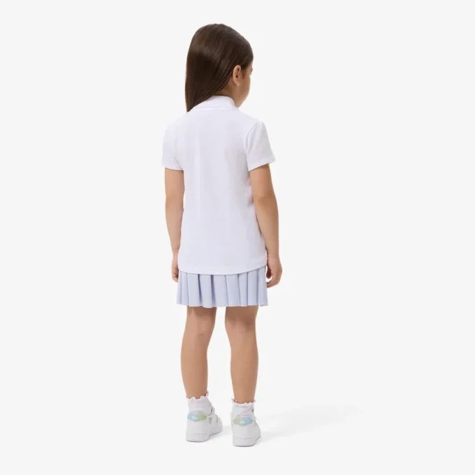 Jupe plissée en coton Oxford Jupe plissée en coton Oxford