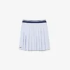 Jupe plissée en coton Oxford Jupe plissée en coton Oxford