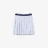 Jupe plissée en coton Oxford Jupe plissée en coton Oxford