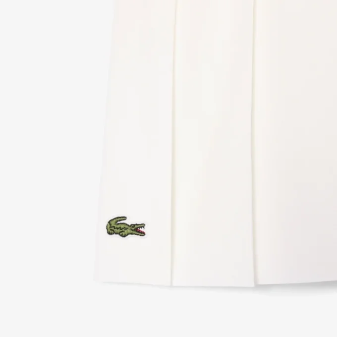 Jupe plissée en coton Oxford Jupe plissée en coton Oxford