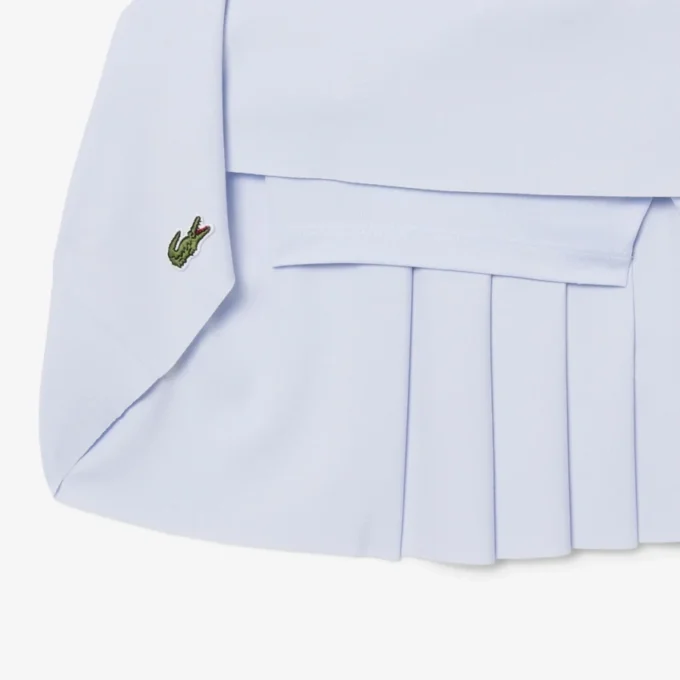 Jupe plissée en coton Oxford Jupe plissée en coton Oxford