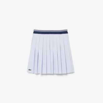 Jupe plissée en coton Oxford pour fille