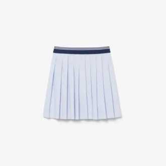 Jupe plissée en coton Oxford pour fille