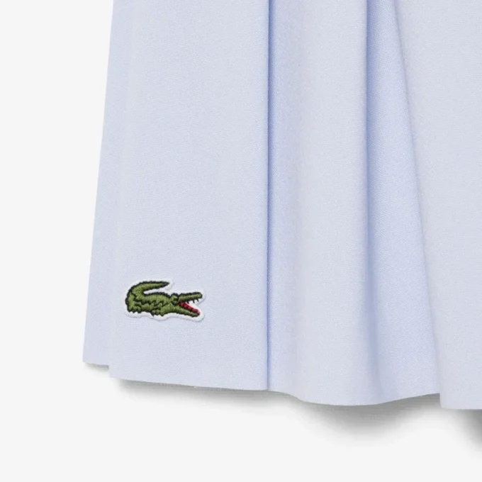 Jupe plissée en coton Oxford pour fille