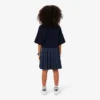 Jupe plissée en coton Oxford pour fille