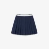 Jupe plissée en coton Oxford pour fille