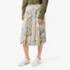 Jupe plissée imprimée Topography pour femme Jupe plissée imprimée Topography pour femme
