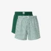 Lot de 2 boxers en popeline de coton