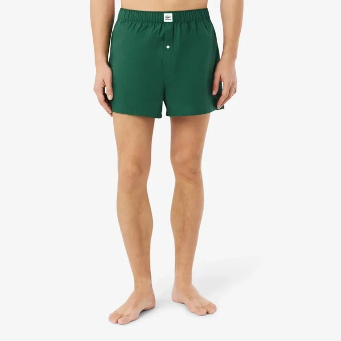 Lot de 2 boxers en popeline de coton