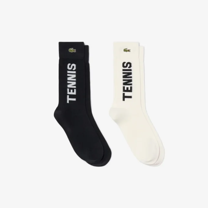 Lot de 2 paires de chaussettes côtelées Lot de 2 paires de chaussettes côtelées