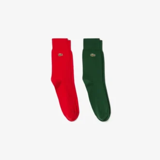 Lot de 2 paires de chaussettes longues unisexes