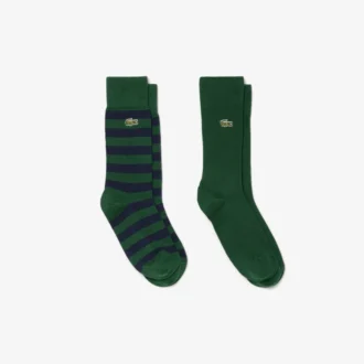 Lot de 2 paires de chaussettes longues unisexes