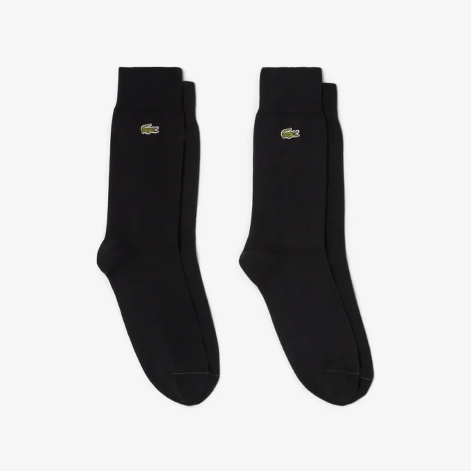 Lot de 2 paires de chaussettes longues unisexes Lot de 2 paires de chaussettes longues unisexes