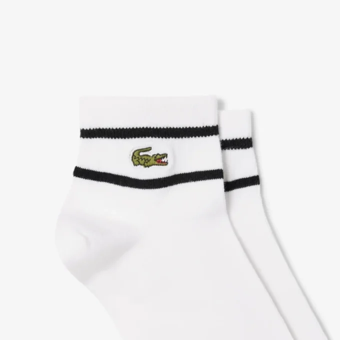 Lot de 2 paires de chaussettes rayées unisexes Lot de 2 paires de chaussettes rayées unisexes