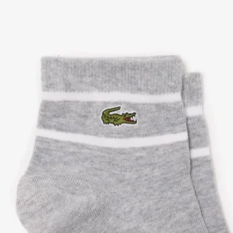 Lot de 2 paires de chaussettes rayées unisexes