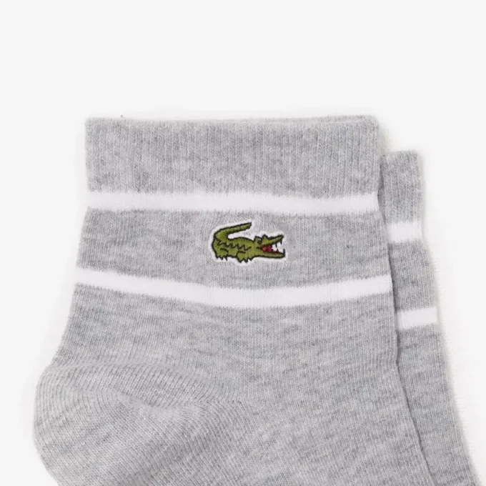 Lot de 2 paires de chaussettes rayées unisexes Lot de 2 paires de chaussettes rayées unisexes