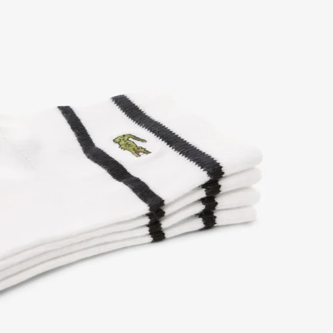 Lot de 2 paires de chaussettes rayées unisexes Lot de 2 paires de chaussettes rayées unisexes