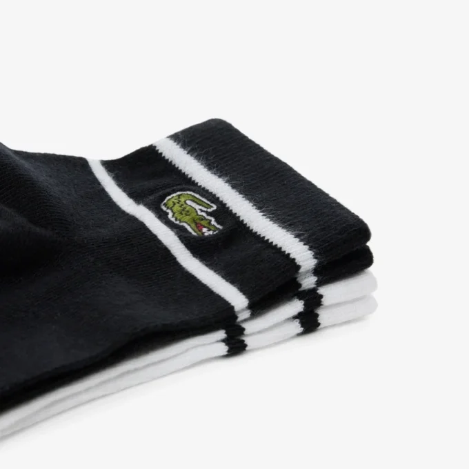 Lot de 2 paires de chaussettes rayées unisexes Lot de 2 paires de chaussettes rayées unisexes