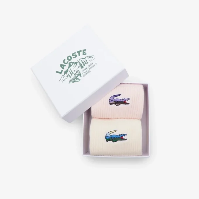 Lot de 2 paires de chaussettes unisexes en coton Lot de 2 paires de chaussettes unisexes en coton
