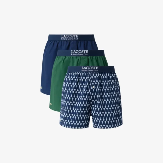 Lot de 3 boxers édition Roland Garros Lot de 3 boxers édition Roland Garros