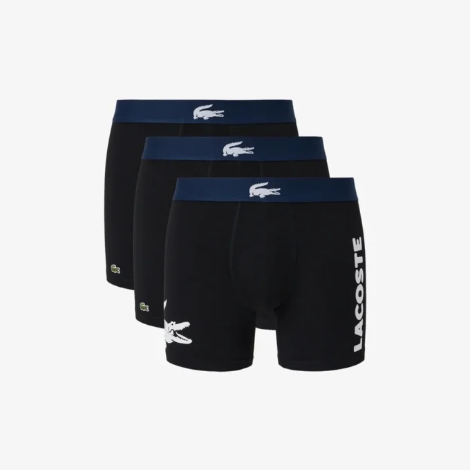 Lot de 3 boxers en coton pour homme