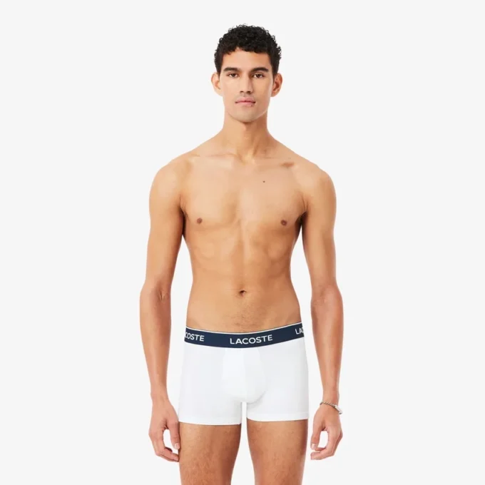 Lot de 3 boxers en coton stretch