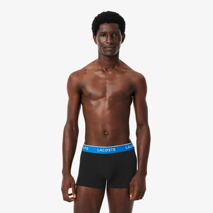 Lot de 3 boxers en coton stretch pour homme Lot de 3 boxers en coton stretch pour homme