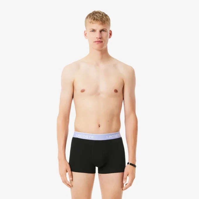Lot de 3 boxers en coton stretch pour homme Lot de 3 boxers en coton stretch pour homme