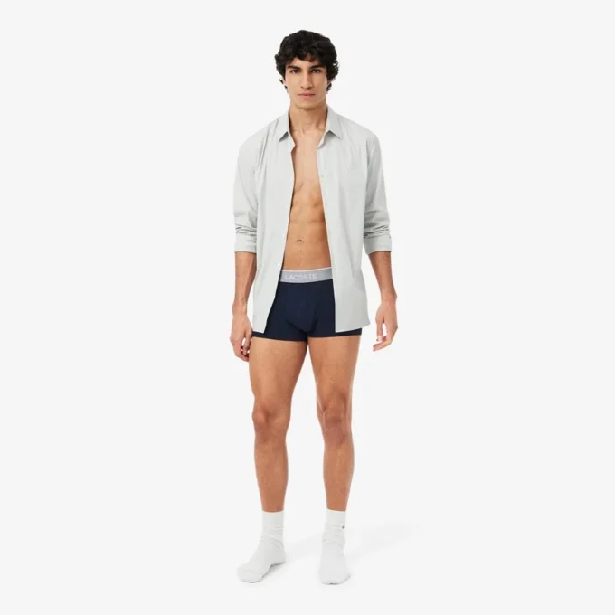 Lot de 3 boxers en coton stretch pour homme