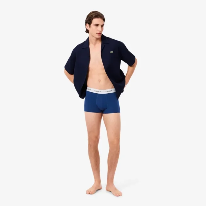 Lot de 3 boxers en coton stretch pour homme Lot de 3 boxers en coton stretch pour homme