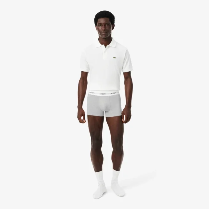 Lot de 3 boxers en coton stretch pour homme Lot de 3 boxers en coton stretch pour homme