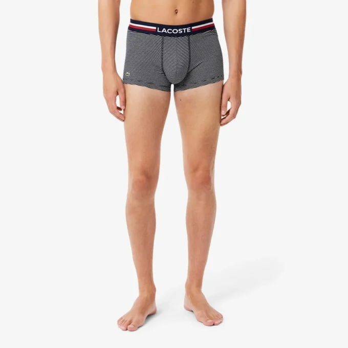Lot de 3 boxers en coton stretch pour homme Lot de 3 boxers en coton stretch pour homme