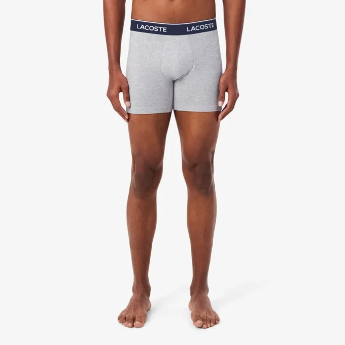 Lot de 3 boxers en coton stretch pour homme Lot de 3 boxers en coton stretch pour homme