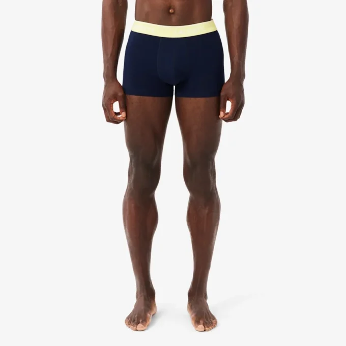 Lot de 3 boxers en coton stretch pour homme Lot de 3 boxers en coton stretch pour homme