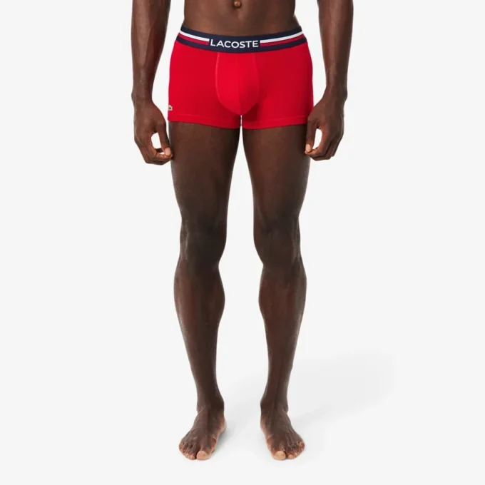 Lot de 3 boxers en coton stretch pour homme Lot de 3 boxers en coton stretch pour homme