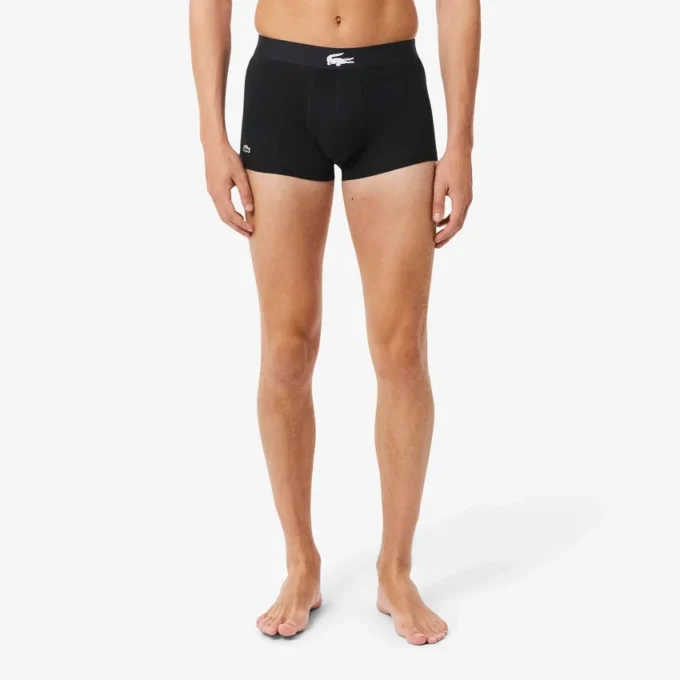 Lot de 3 boxers en coton stretch pour homme Lot de 3 boxers en coton stretch pour homme