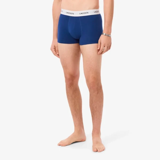 Lot de 3 boxers en coton stretch pour homme Lot de 3 boxers en coton stretch pour homme