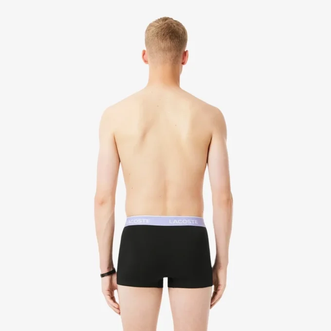 Lot de 3 boxers en coton stretch pour homme Lot de 3 boxers en coton stretch pour homme