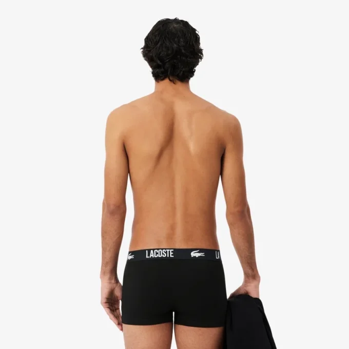 Lot de 3 boxers en coton stretch pour homme