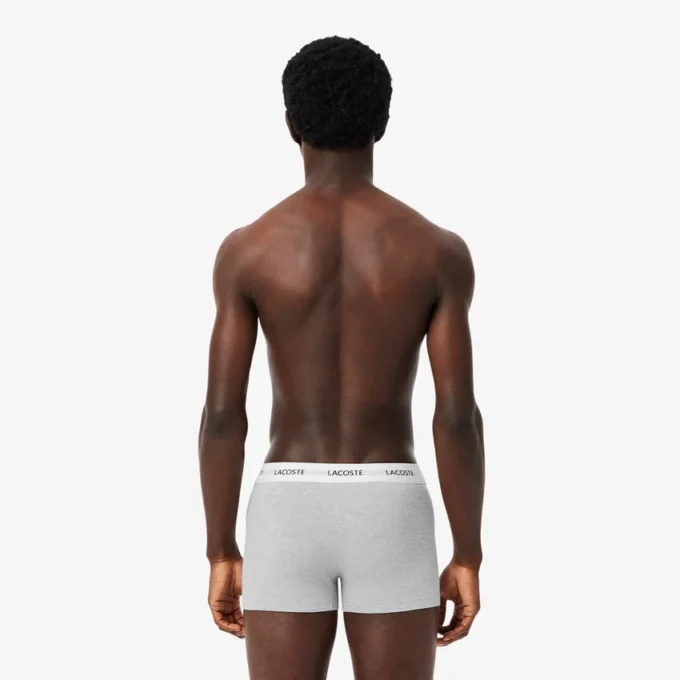 Lot de 3 boxers en coton stretch pour homme Lot de 3 boxers en coton stretch pour homme