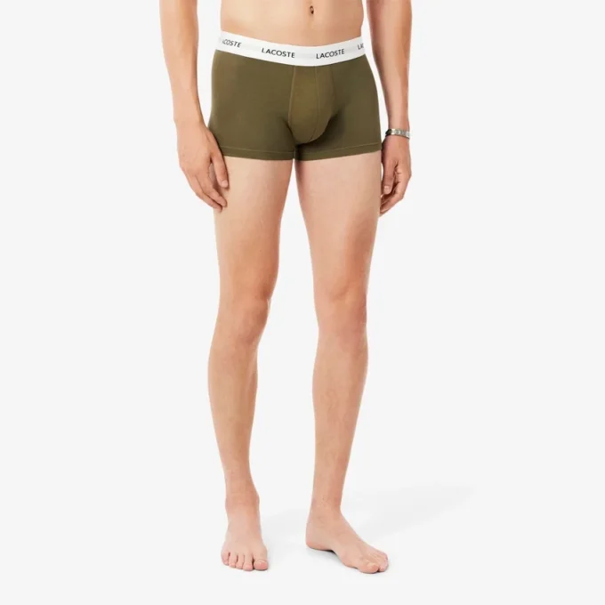 Lot de 3 boxers en coton stretch pour homme Lot de 3 boxers en coton stretch pour homme