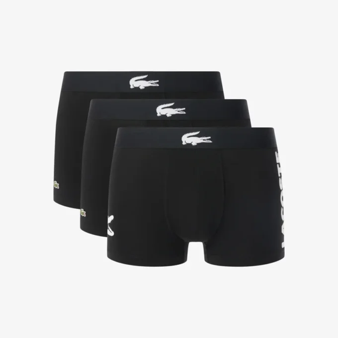 Lot de 3 boxers en coton stretch pour homme Lot de 3 boxers en coton stretch pour homme