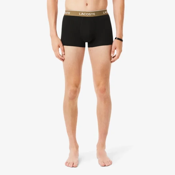 Lot de 3 boxers en coton stretch pour homme Lot de 3 boxers en coton stretch pour homme